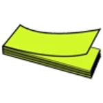 sticky notepad android application logo